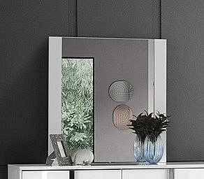 J&M Furniture Giulia Mirror in White SR10-101 PROMO