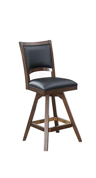 ECI Furniture Guinness 30" Armless Barstool in Distressed Walnut (Set of 2)0807-35-BS