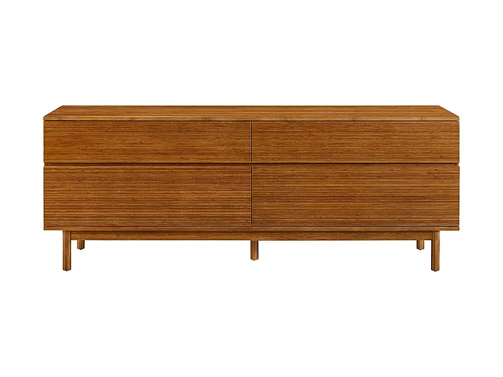 Greenington Ventura 4 Drawer Dresser, Amber GVA0006AM