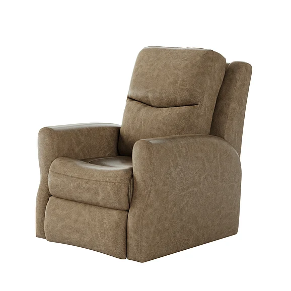 Southern Motion Fame Swivel Rocker Recliner in Vintage 1007S 186-16