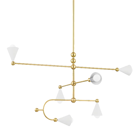 Mitzi Hikari Chandelier H681806-AGB/SWH