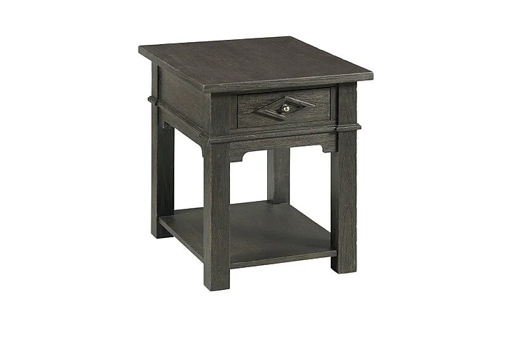 Hammary Hamilton Lillith End Table in Black 068-915 CLOSEOUT