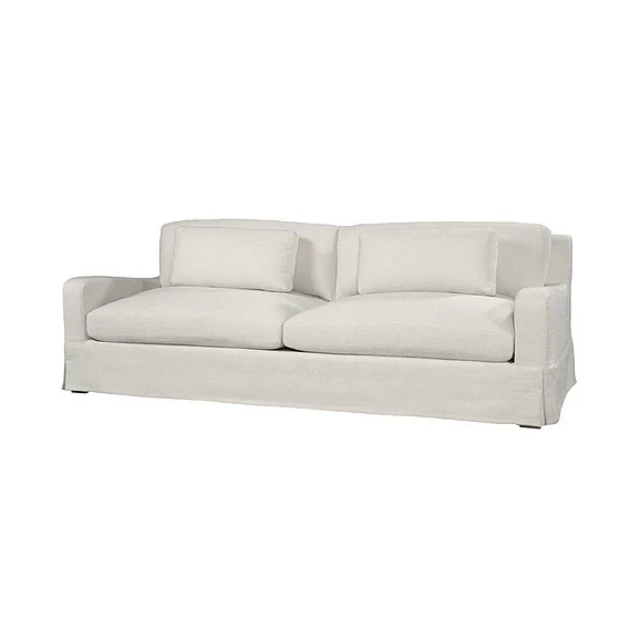 Spectra Home Hampton Slipcovered Sofa in Data Cream