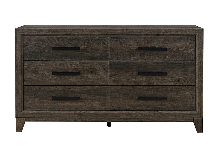 Global Furniture Harmony Dresser in Brown HARMONY-BROWN-DR