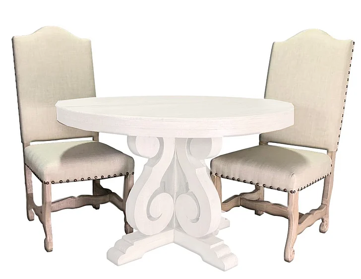 Split Nickel Fabric Chair MICSIL30FF | COH222