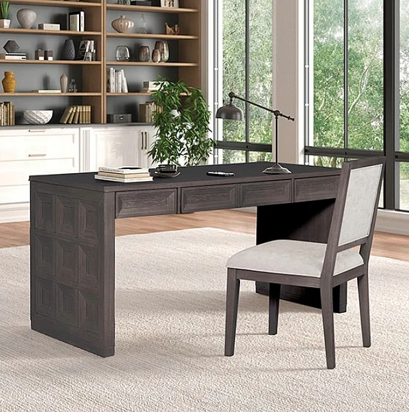 Furniture of America Hatton Cross Writing Desk in Black FM49011BK-DK