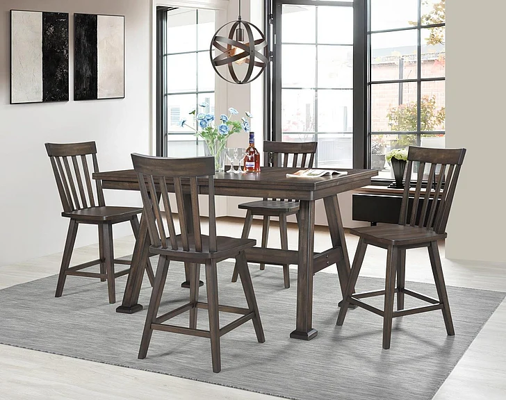 Urban Styles Havana Counter Table in Tobacco 1520;2521