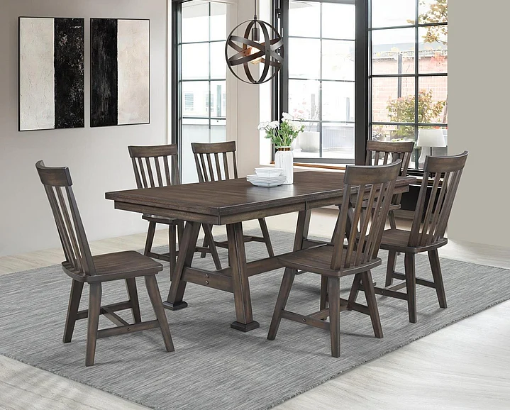 Urban Styles Havana 5pc Counter Table Set in Tobacco