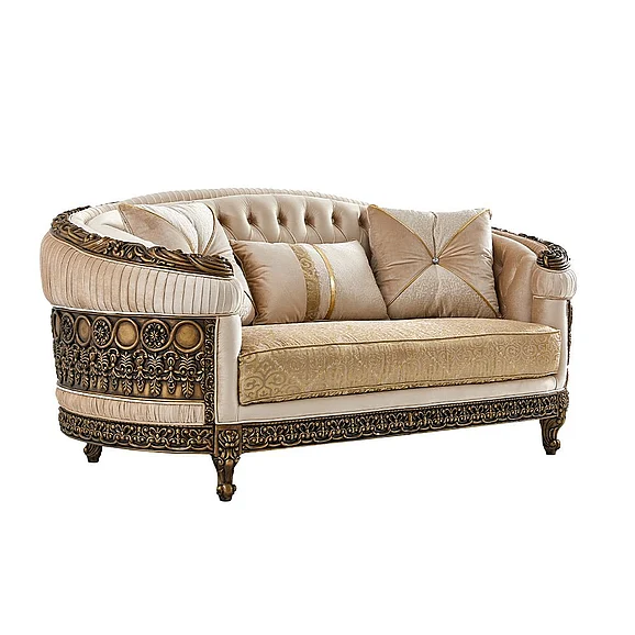 Homey Design HD-9017 Loveseat HD-L9017