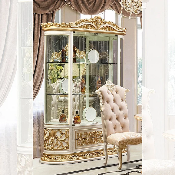 Homey Design HD-903 - China in Ivory With Gold Highlights HD-CH903