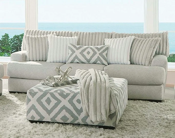 Furniture of America Hermilly Sofa in Gray SM5177-SF