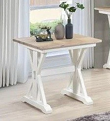 Urban Styles Highland End Table in White 1306
