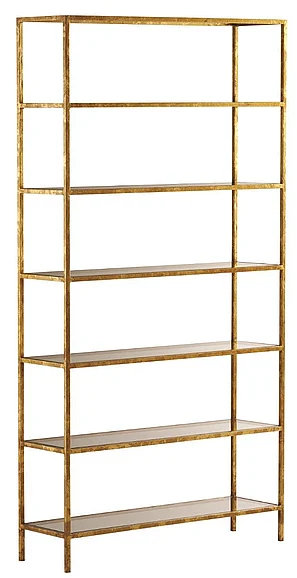 Maitland-Smith Reign Etagere in Gold Leaf HM1072