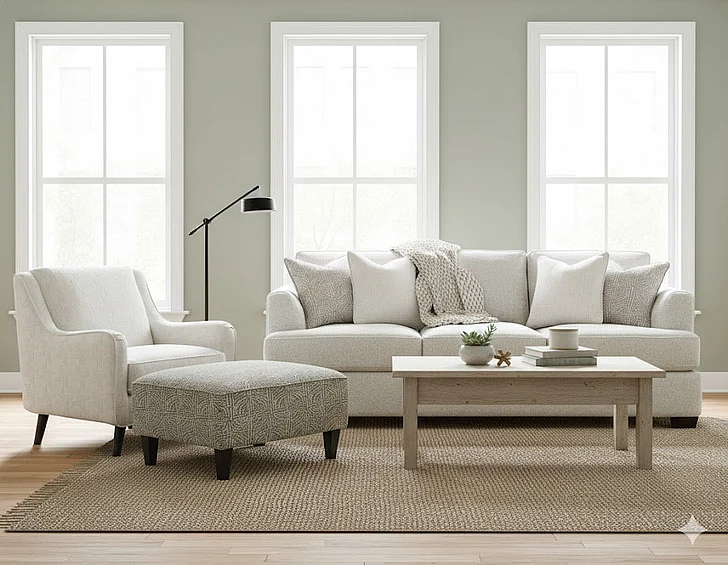 Southern Motion Hogan Cotton 7903 2pc Living Room Set in Beige