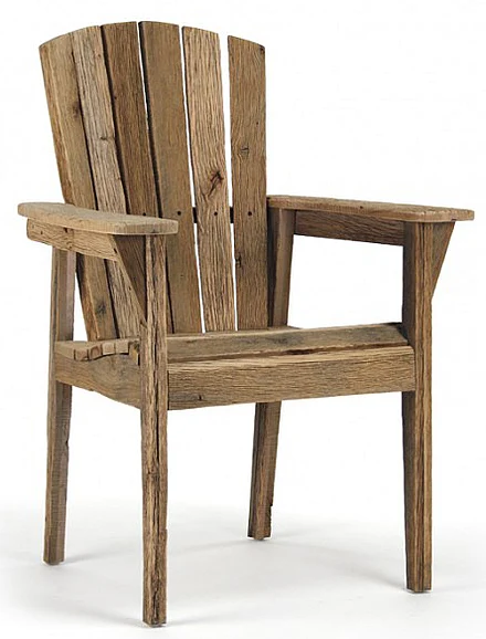 Zentique Bordea Arm Chair in Natural (Set of 2) HS083