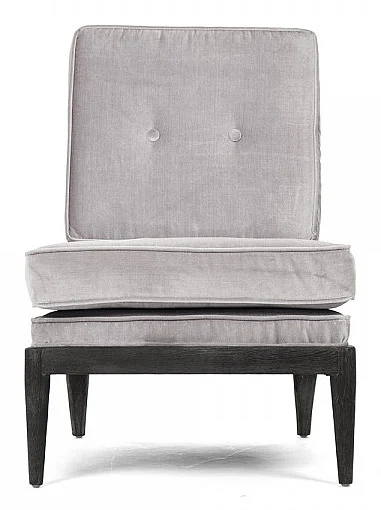 Zentique Lorain Lounge Chair in Light Grey HS102