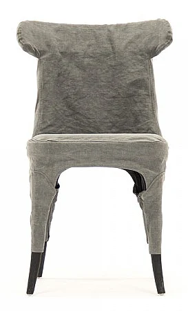 Zentique Housse Side Chair in Gray (Set of 2) HS110