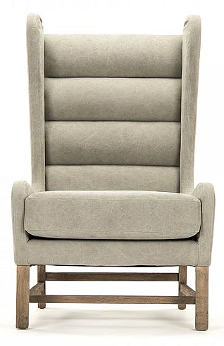 Zentique Aile Wingback Chair in Oak (Set of 2) HS126