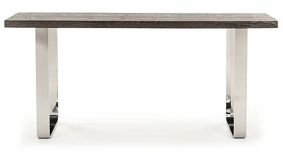 Zentique Eclat Wall Console Table in Dark Brown HS132