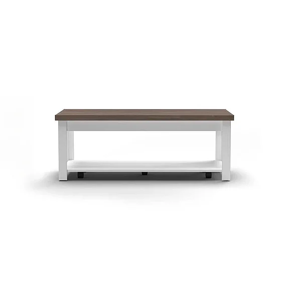 Legends Hampton Coffee Table in Jasmine Whitewash/Barnwood HT4210.BJW