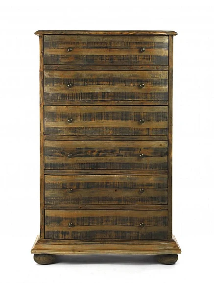 Zentique Recycle Pine Tall Chest HT454 501