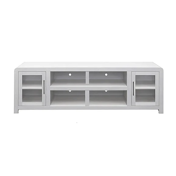 Legends Haven 81" TV Console with Doors in White HV1226.WTO