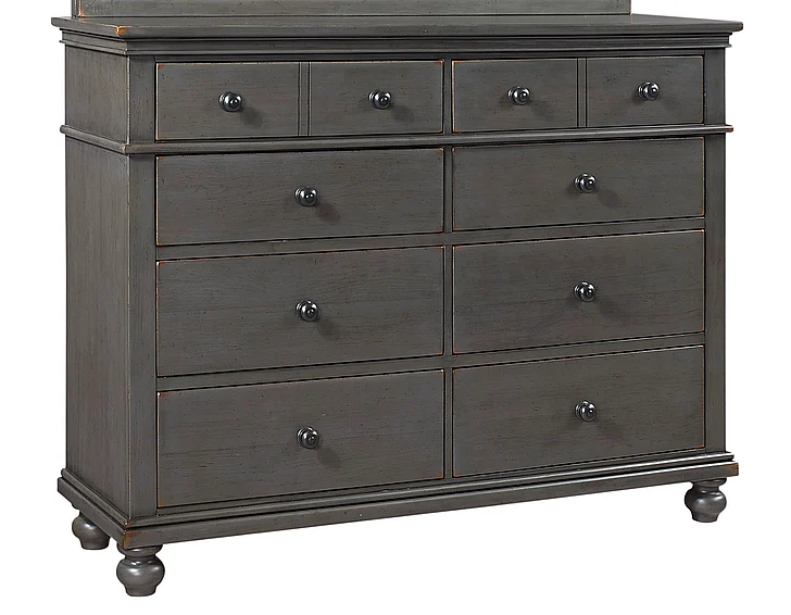 Aspenhome Oxford 8 Drawer Chesser in Peppercorn I07-455-PEP