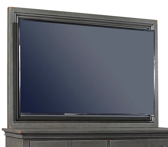 Aspenhome Oxford TV Frame in Peppercorn I07-487-PEP