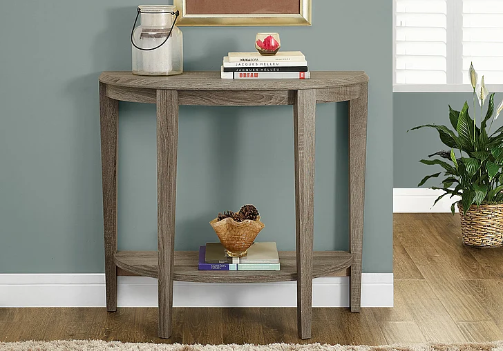 Monarch Specialties Accent Table Brown Laminate I 2452