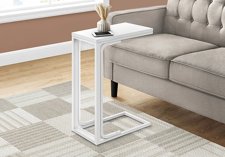 Monarch Specialties Accent Table C-Shaped End Side Snack I 3478