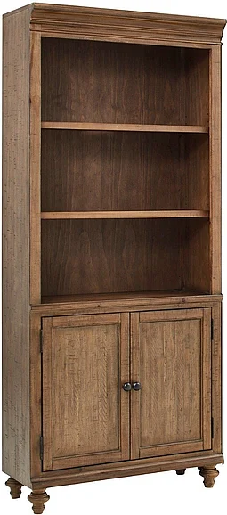 Aspenhome Hensley Door Bookcase in Brown I3002-332