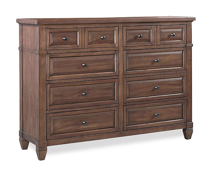 Aspenhome Furniture Thornton 8 Drawer Chesser in Sienna I34-455-SNA