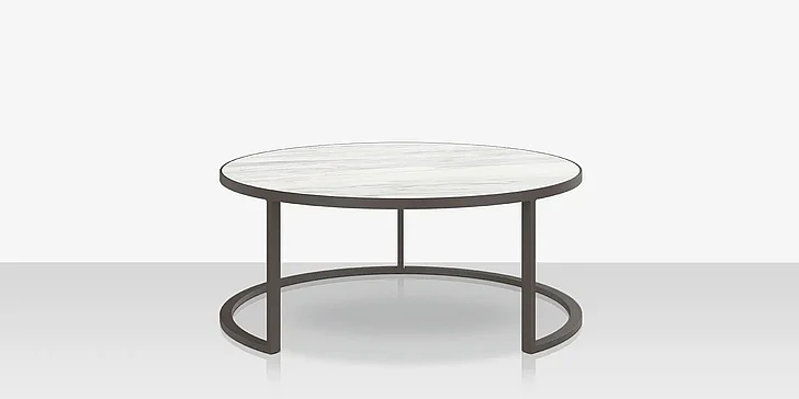 DecoScape Iconic 49in Round Nesting Coffee Table SF-3217-427
