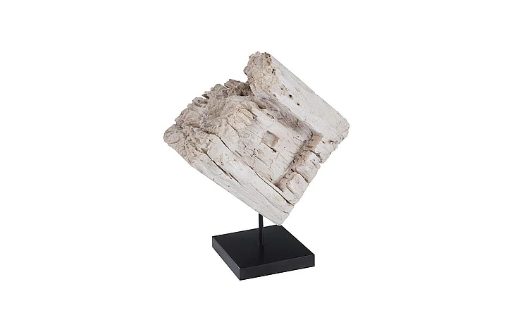 Phillips Collection Eroded Wood Block on Stand in Assorted ID102135