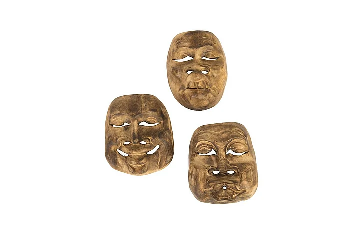 Phillips Collection Indonesian Masks Set of 3 ID103396