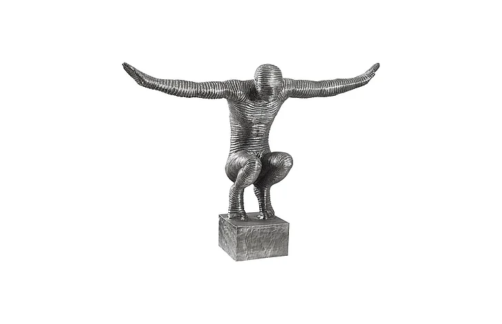 Phillips Collection Small Outstretched Arms Sculpture in Aluminum ID103555