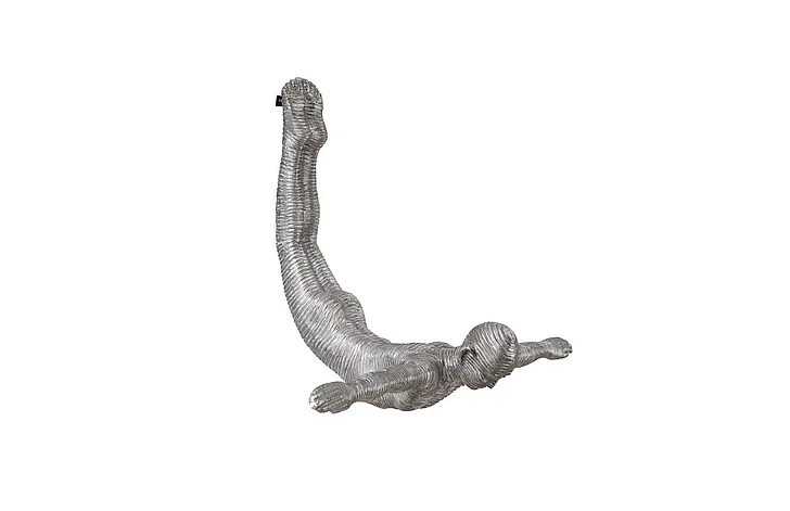 Phillips Collection Small Diving Wall Sculpture in Aluminum ID103556