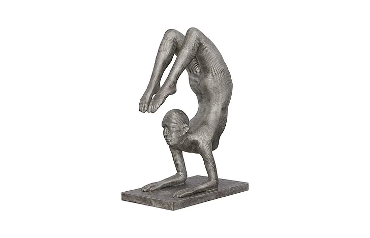 Phillips Collection Handstand Scorpion Sculpture in Aluminum ID113920