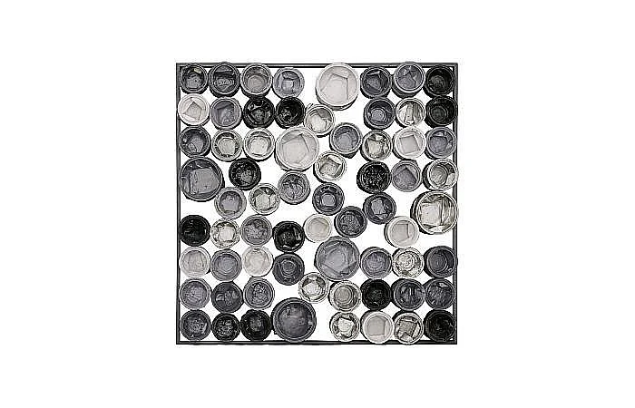 Phillips Collection Paint Can Large Square Wall Art in Mixed Neutrals ID113928