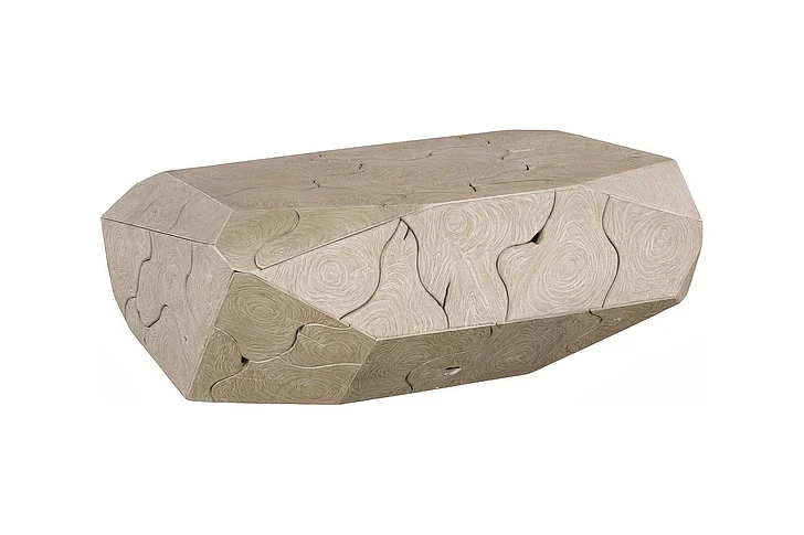 Phillips Collection Prism Coffee Table, Oat Finish ID119797