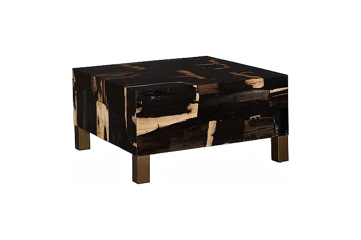 Phillips Collection Petramosaic Coffee Table, With Brass Legs ID120003