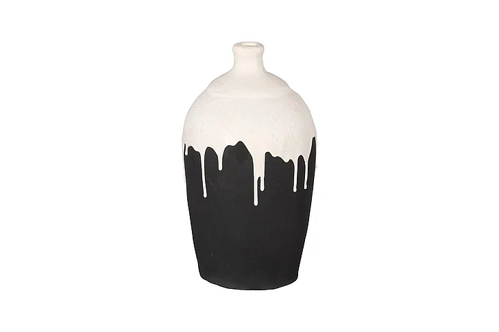 Phillips Collection Porcelain Drip Vase, Short ID120038