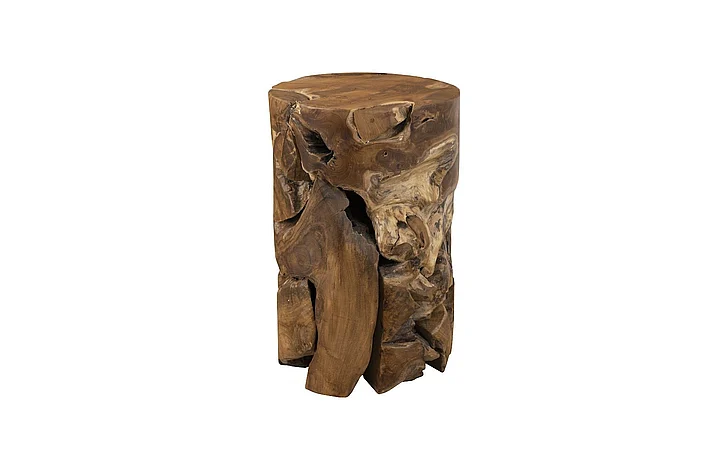 Phillips Collection Teak Chunk Side Table in Natural ID65142