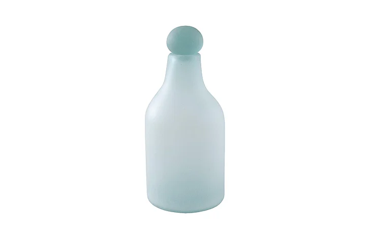 Phillips Collection Medium Frosted Glass Bottle ID66324