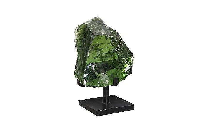 Phillips Collection Refractory Glass Sculpture in Green ID68665