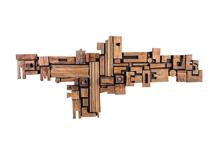Phillips Collection Asken Freeform Wall Art in Natural ID68830
