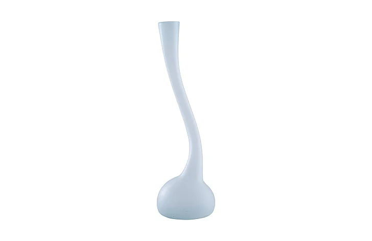 Phillips Collection Medium Frosted Corkscrew Vase in Turquoise ID74396