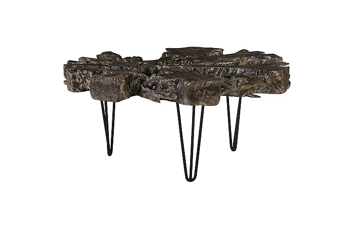 Phillips Collection Flux Coffee Table in Black Wash ID85099