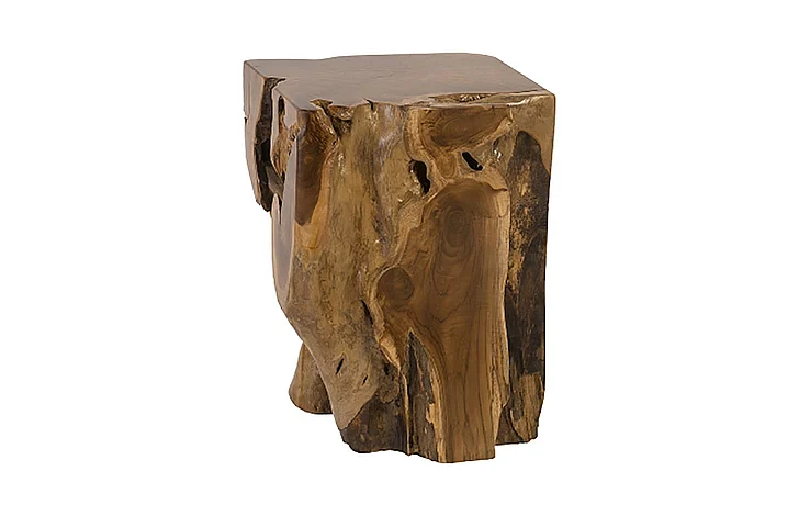 Phillips Teak Root Side Table in Brown ID86064