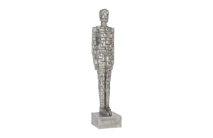 Phillips Collection Puzzle Woman Sculpture in Aluminum ID96055